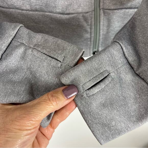 Bench Women’s Full Zip Sweatshirt Jacket High Neck Track Athleisure Large - Picture 5 of 7